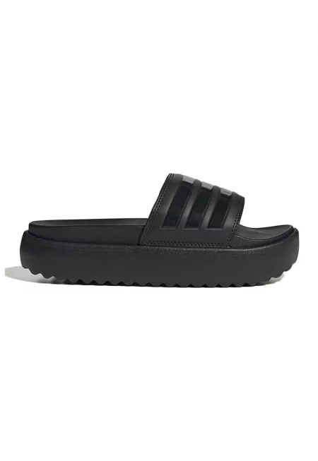 Чехли Adilette с платформа и лого - Черен