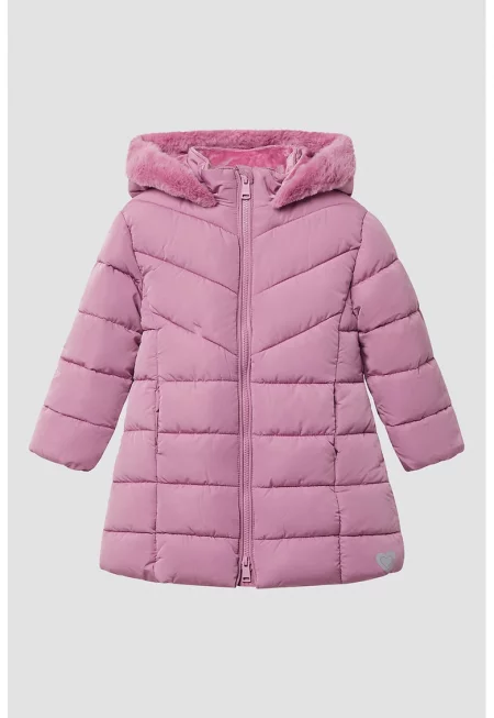 Дълго зимно яке с качулка