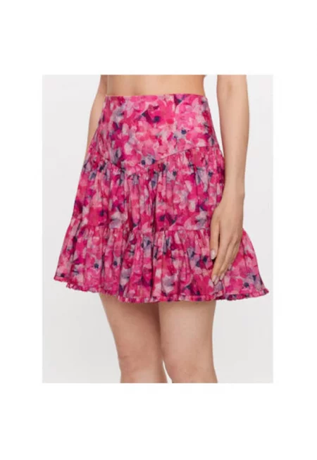 Дамска пола  302767014 - памук - многоцветен