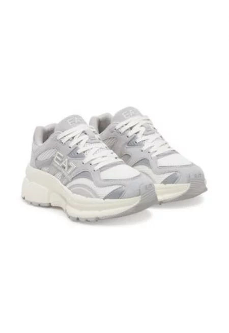 Дамски кецове 305089991 - Emporio Armani  Текстил - Сив