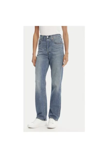 Дамски панталон  размер S - 72693-0230 - памук/лиосел - син