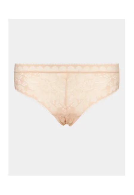 Дамски секси бикини  Полиамид/Еластан - Бежов -