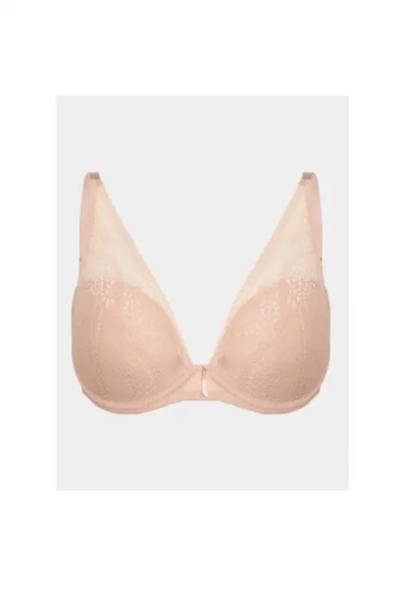 Дамски сутиен -  303476700 - Полиамид/Еластан - Бежов