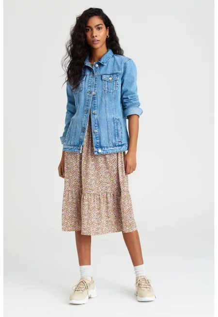 Дънково яке с 4 джоба