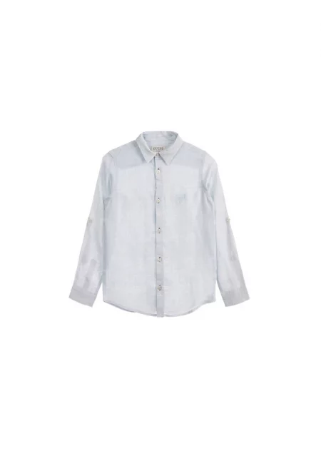 детска риза L2GH08 - Светлосин