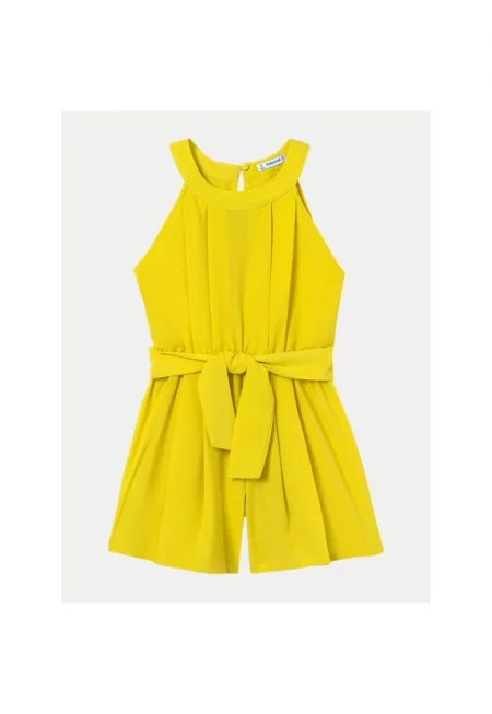 Детски гащеризон -  141768 - Жълт - Полиестер