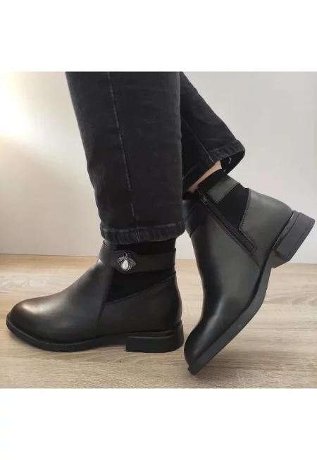 Ежедневни дамски боти  31901 Black - черни - Черен