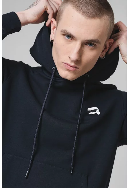 Худи с памук с джоб кенгуру