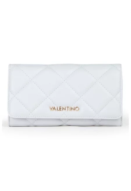 Капитониран портфейл от еко кожа - Ледено синьо