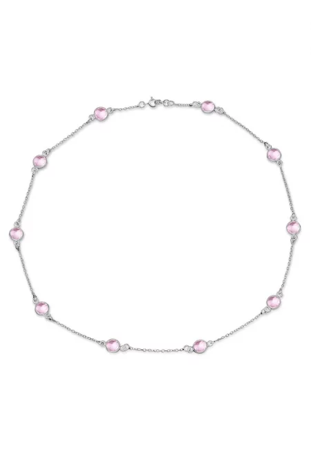 Колие от сребро Lavande с циркон