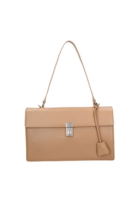 Кожена чанта за рамо Ereba Ultra - Светло кафяво