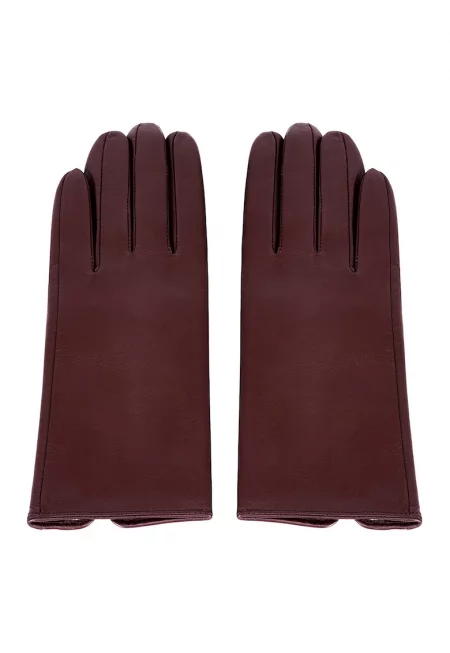 Кожени ръкавици - Коняк кафяв