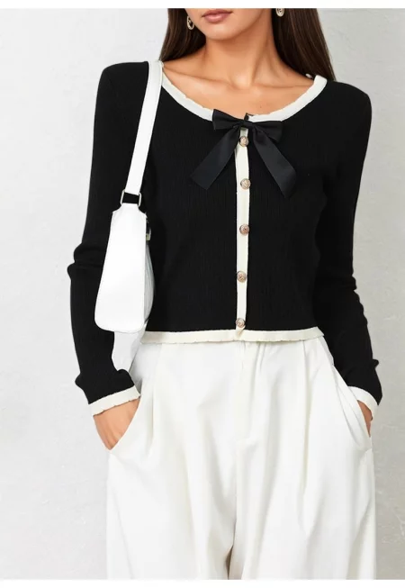 Кроп блуза в контрастни цветове Z-116 M9 18180