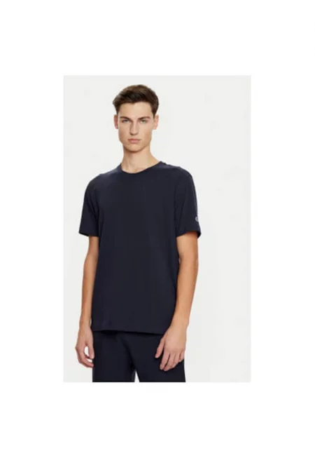 Мъжка тениска -  304700606 - Памук - Син