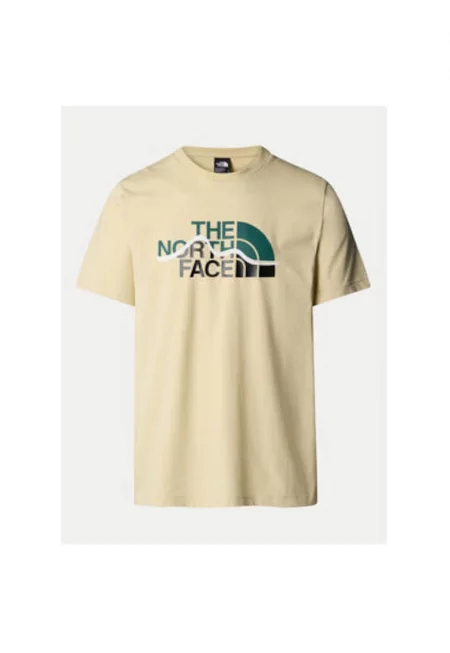 Мъжка тениска -  304916632 - Памук - Бежов - Бежов