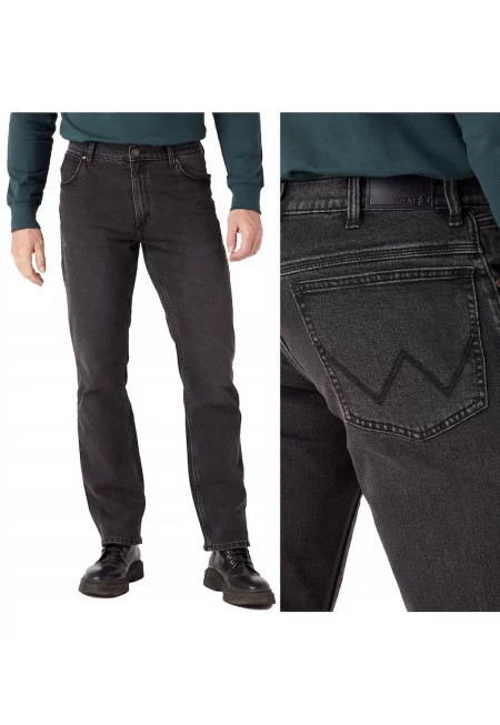 Мъжки дънки Wrangler - автентично сиви - размер L30