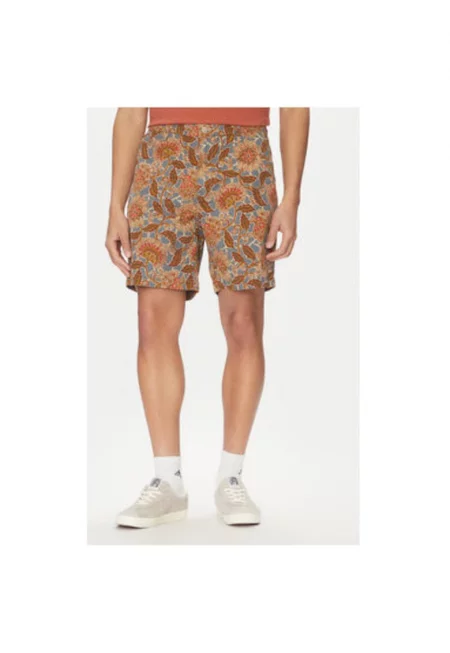 Мъжки къси панталони  размер S - A4661-0053 - памук - многоцветен