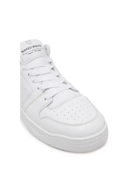 Мъжки спортни обувки - -01 -  Естествена кожа - Бели - Бял