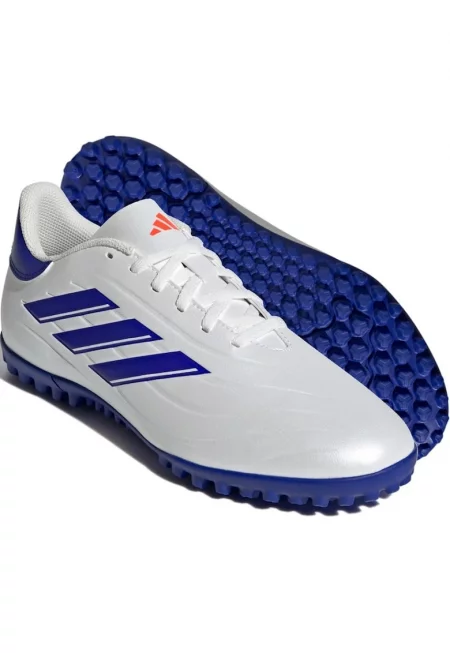 Мъжки спортни обувки  Copa Pure II Club - бели/оранжеви - Бял/Син