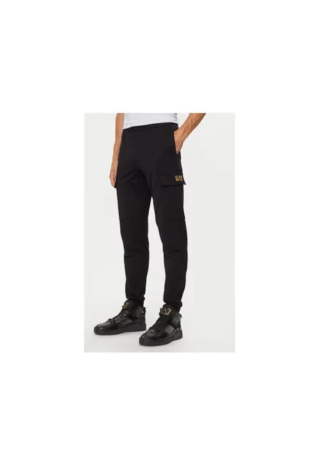 Мъжки спортни панталони  Emporio Armani - 8NPP67 PJVRZ - памук - черни - Черен