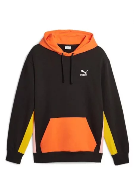 Мъжки суичър  CLASSICS Block Hoodie - Памук - Черен -