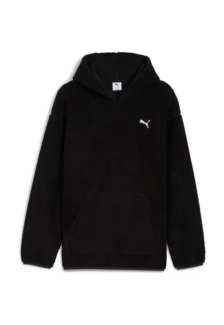 Мъжки суичър  Ess Elevated Relaxed Winterized Hoodie S - Черен