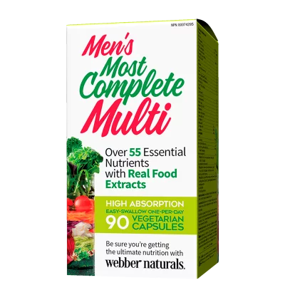 Мултивитамин за мъже - Мen’s Most Complete Multi, 90 V капсули