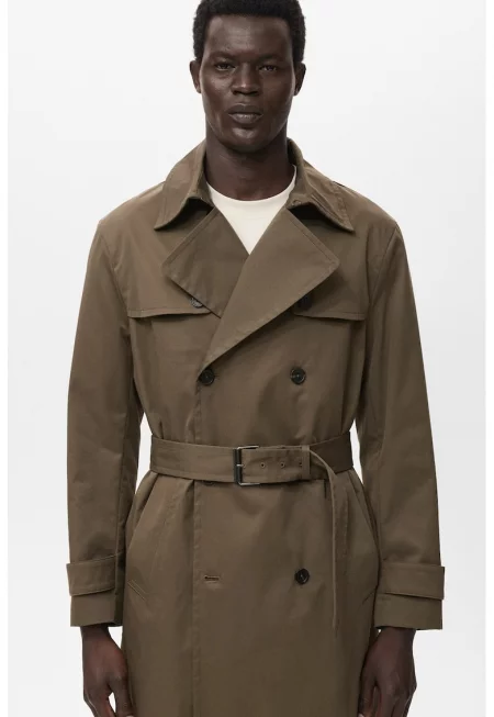 Непромокаем тренч с колан