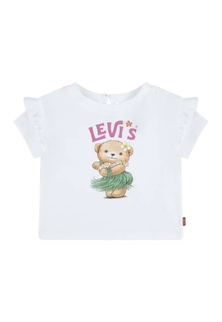 Памучна тениска с набирания