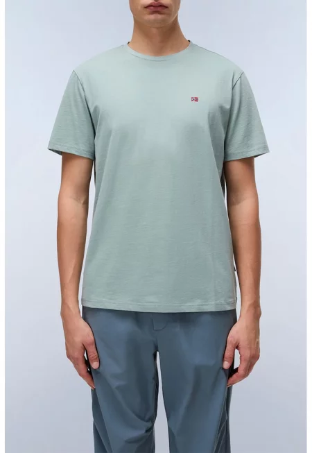 Памучна тениска Salis със стандартна кройка