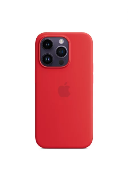 Предпазен калъф  Silicone Case with MagSafe за iPhone 14 Pro