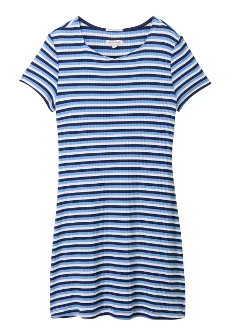 Раирана рокля с рипс