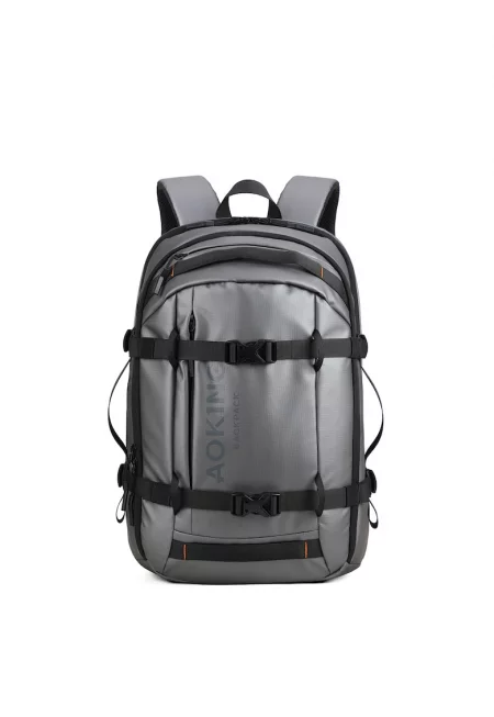 Раница с регулируеми презрамки - Сив