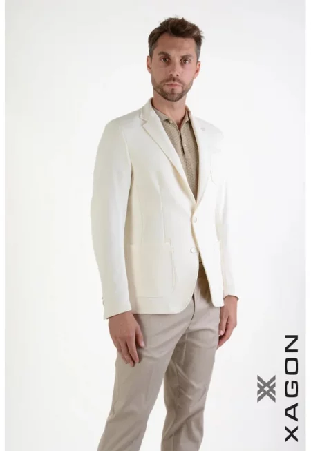 Сако regular fit - със закопчаване с един ред копчета