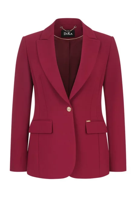 Сако с джобове с капак