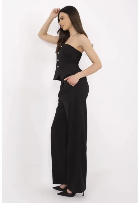 Sleeveless Top & Loose Pants Set