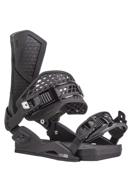 сноуборд връзки - TPU - черни -