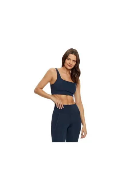 Спортен сутиен  полиестер/еластан - тъмносин