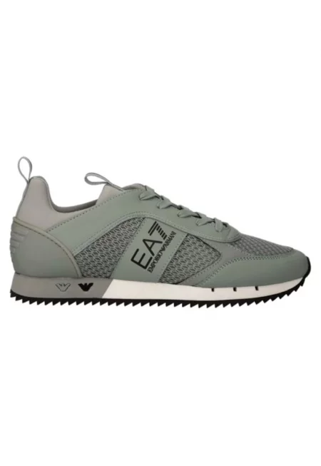 Спортни обувки  за мъже - black white laces - X8X027-XK050-T531 - Сив - Сив
