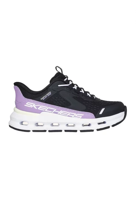 Спортни обувки за момичета  Glide Step Slip-Ins JR 303654L-BKPR - черни - Черен