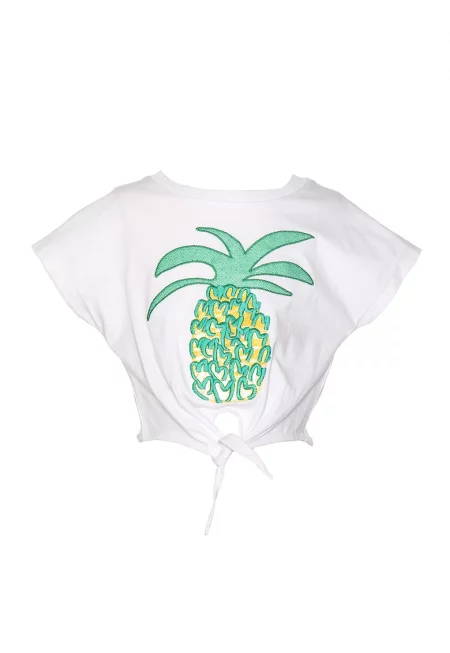 Тениска с бродерии