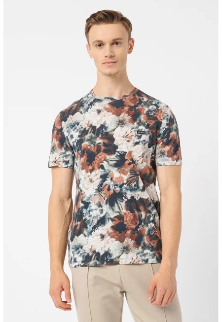 Тениска с принт - Многоцветен