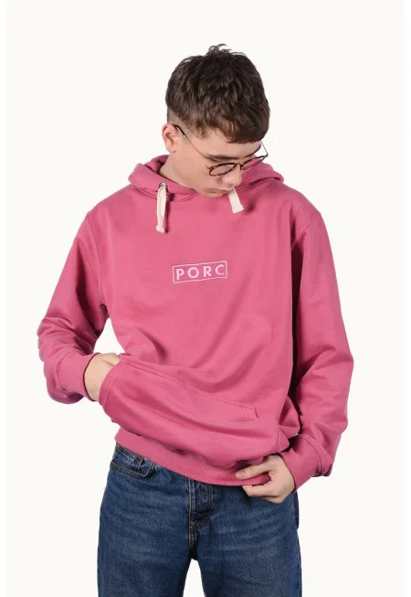 Унисекс худи Nugget с лого - Розово