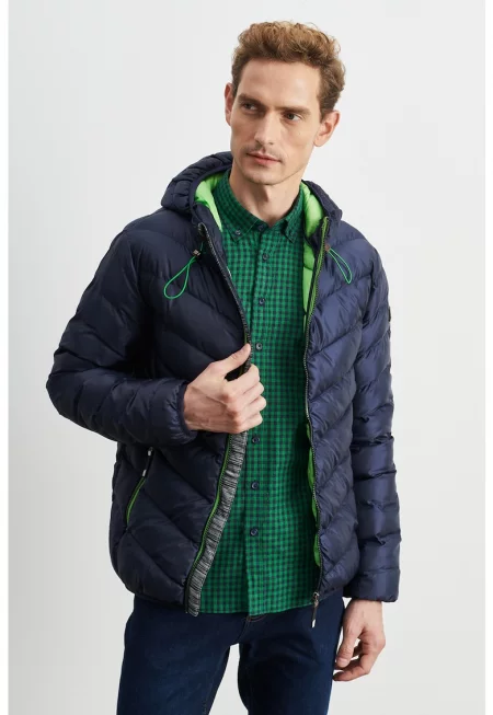 Зимно яке с капитониран дизайн
