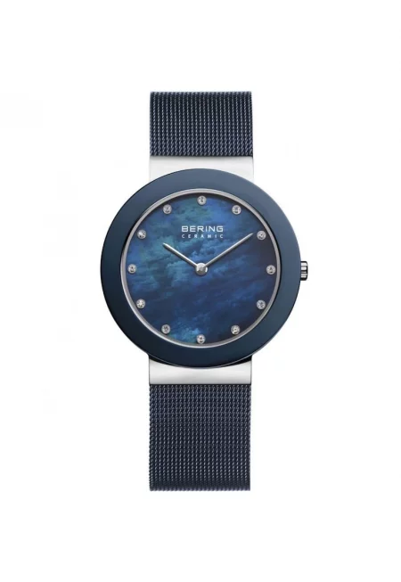 888122587-Дамски часовник -  Ceramic 11435-387 - Син