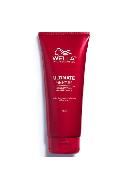 Балсам Wella Professionals Ultimate Repair Deep - Възстановяващ и дълбоко подхранващ - с AHA и Омега 9 - За увредена коса - Стъпка 2
