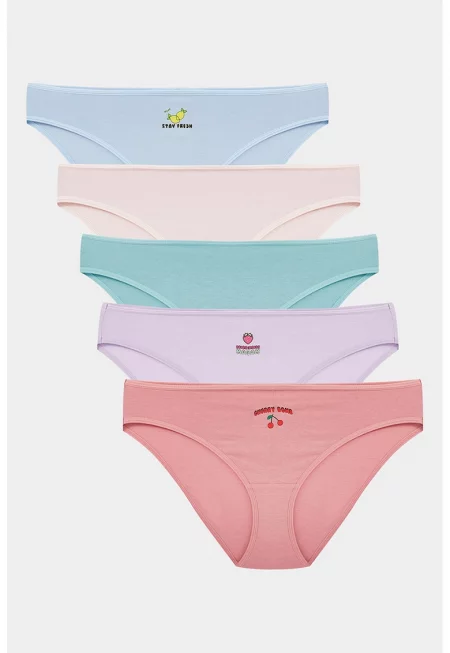 Бикини с памук - 5 чифта