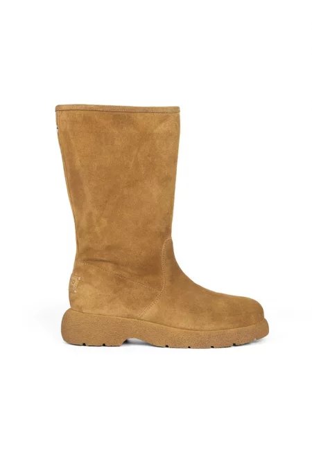 Ботуши от велур Kossen - Кафяв