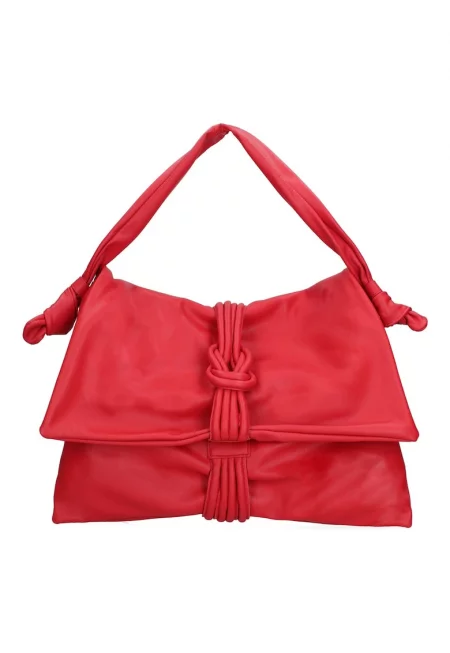 Чанта с капаче - Червен