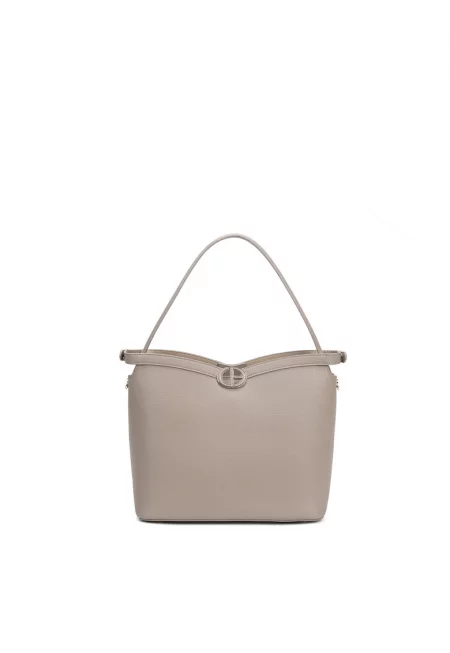 Чанта Seraphina от еко кожа - Сиво-кафяв